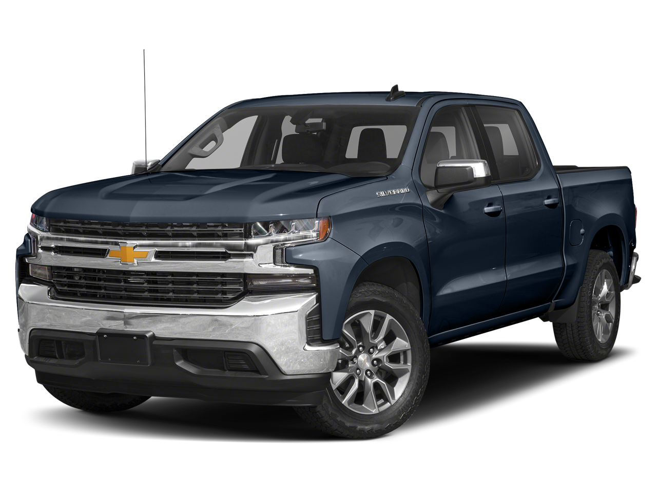 2020 Chevrolet Silverado 1500 LT in Cajun Red Tintcoat — front three-quarter view