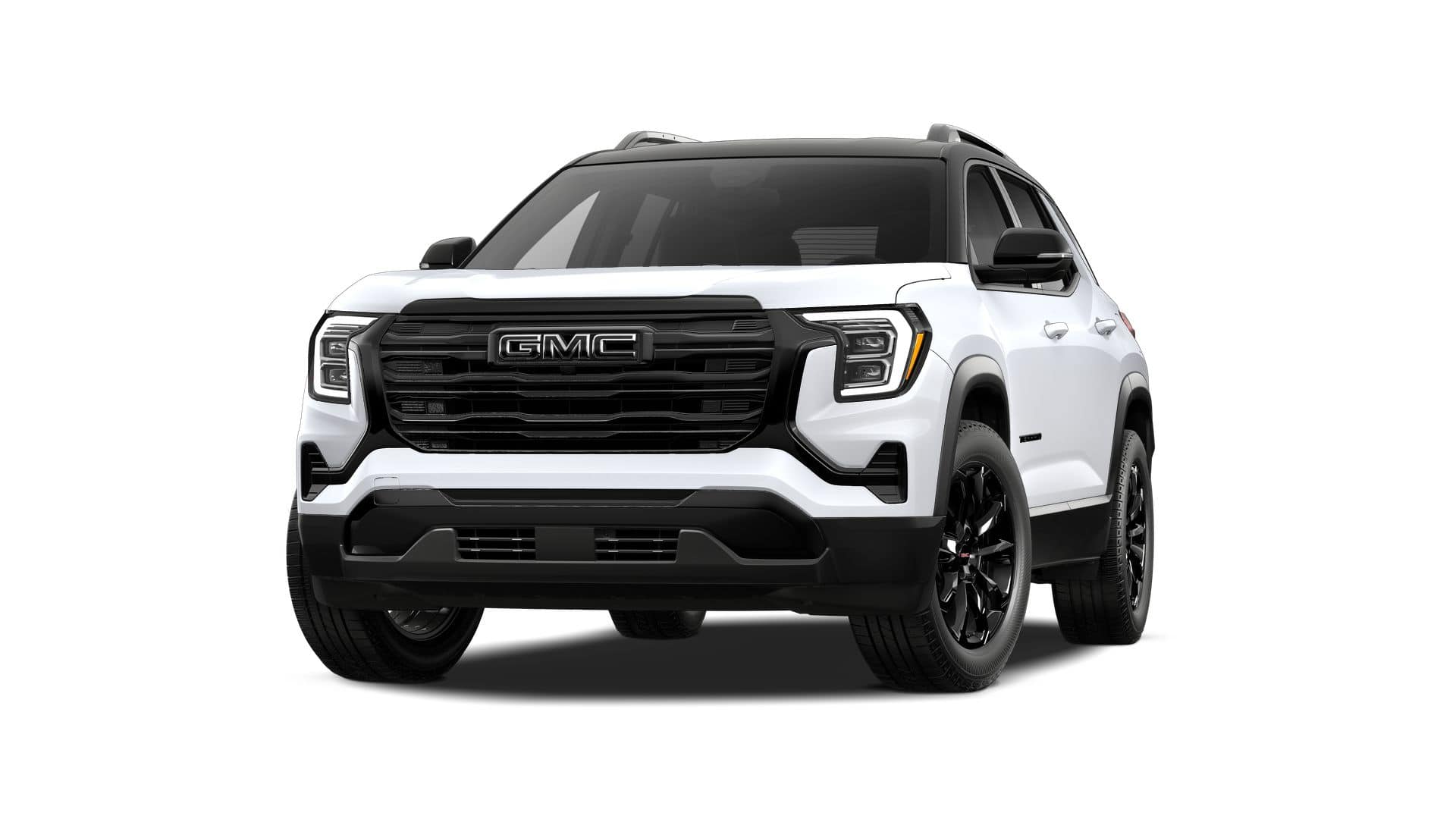 2027 GMC Terrain AWD Elevation in Summit White — front three-quarter view